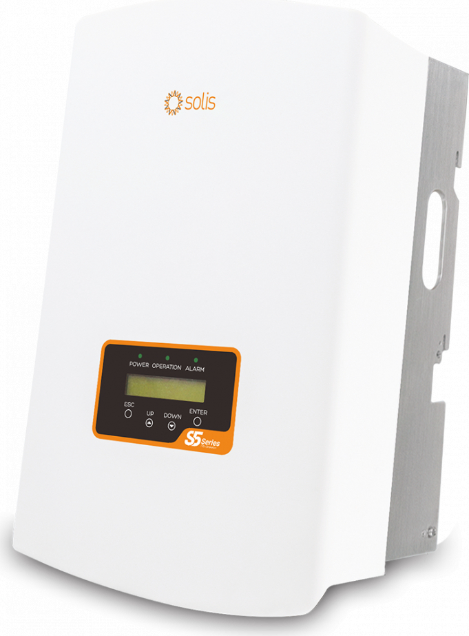 Solis S5-GR3P5K 5,0kW solar inverters 4G, 3-fāzu, ar WIFI / GPRS / LAN
