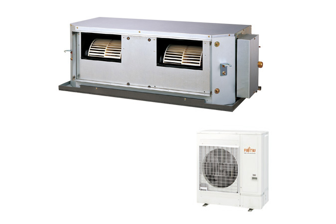 Fujitsu-General Capacity range duct 13,4...