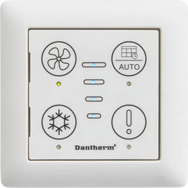 Dantherm vadu vadība HCP 10 ventilācijas un rekuperācijas iekārtām HCV 300, HCV 400, HCV 500, HCV 700, HCC 2