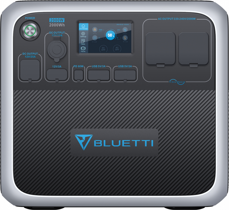 Bluetti poweroak AC200P portable solar power station|2000W 2000Wh