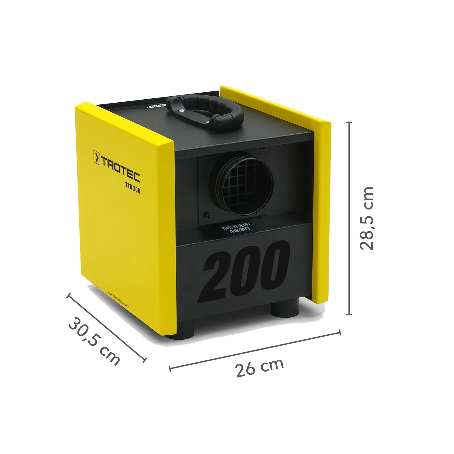 Trotec TTR 200 adsorbcijas sausinātājs 8.4 kg/24h
