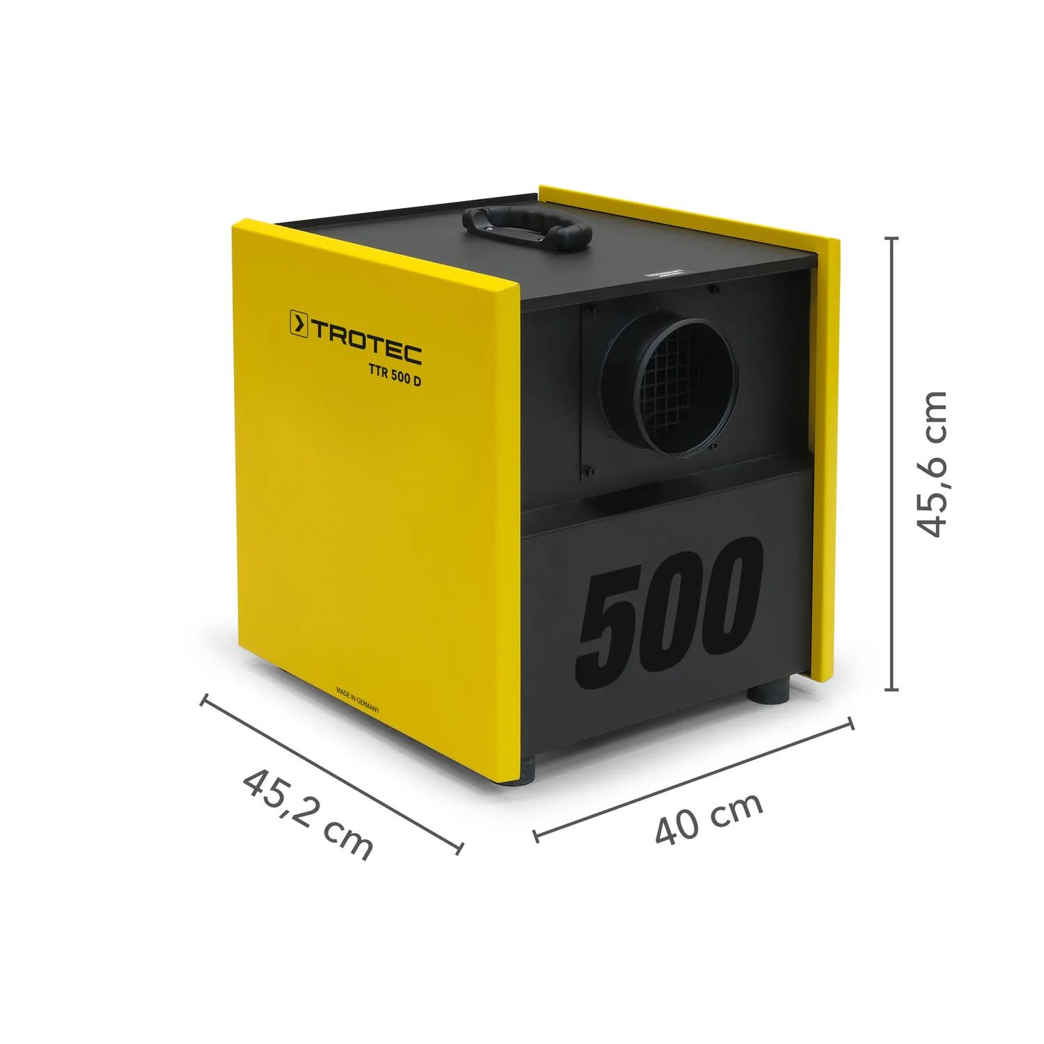 Trotec TTR 500 D adsorbcijas sausinātājs 52.8 kg/24h ar Duoventic